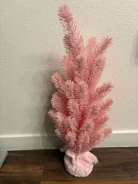 Pink Decorative Artificial Pine Tree